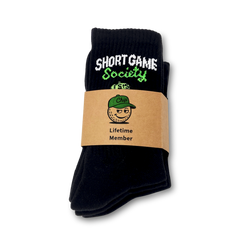 Black Calf Socks (Three pack)