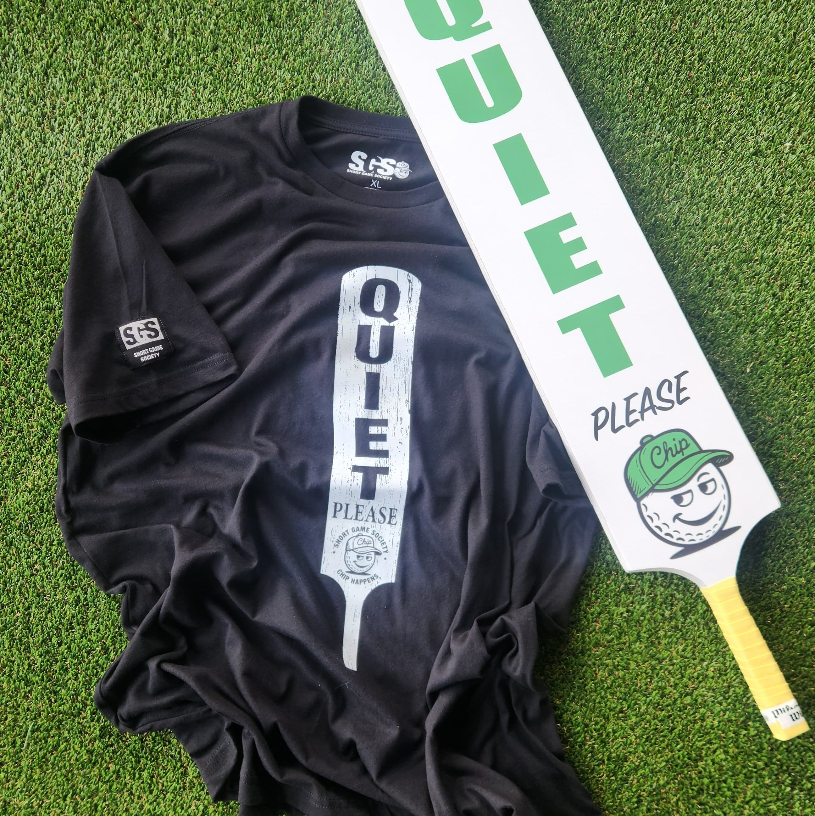 19th Hole Tee - Quiet Please